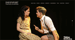 Desktop Screenshot of davenporttheatrical.com